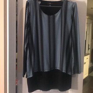 Alfani blouse size large